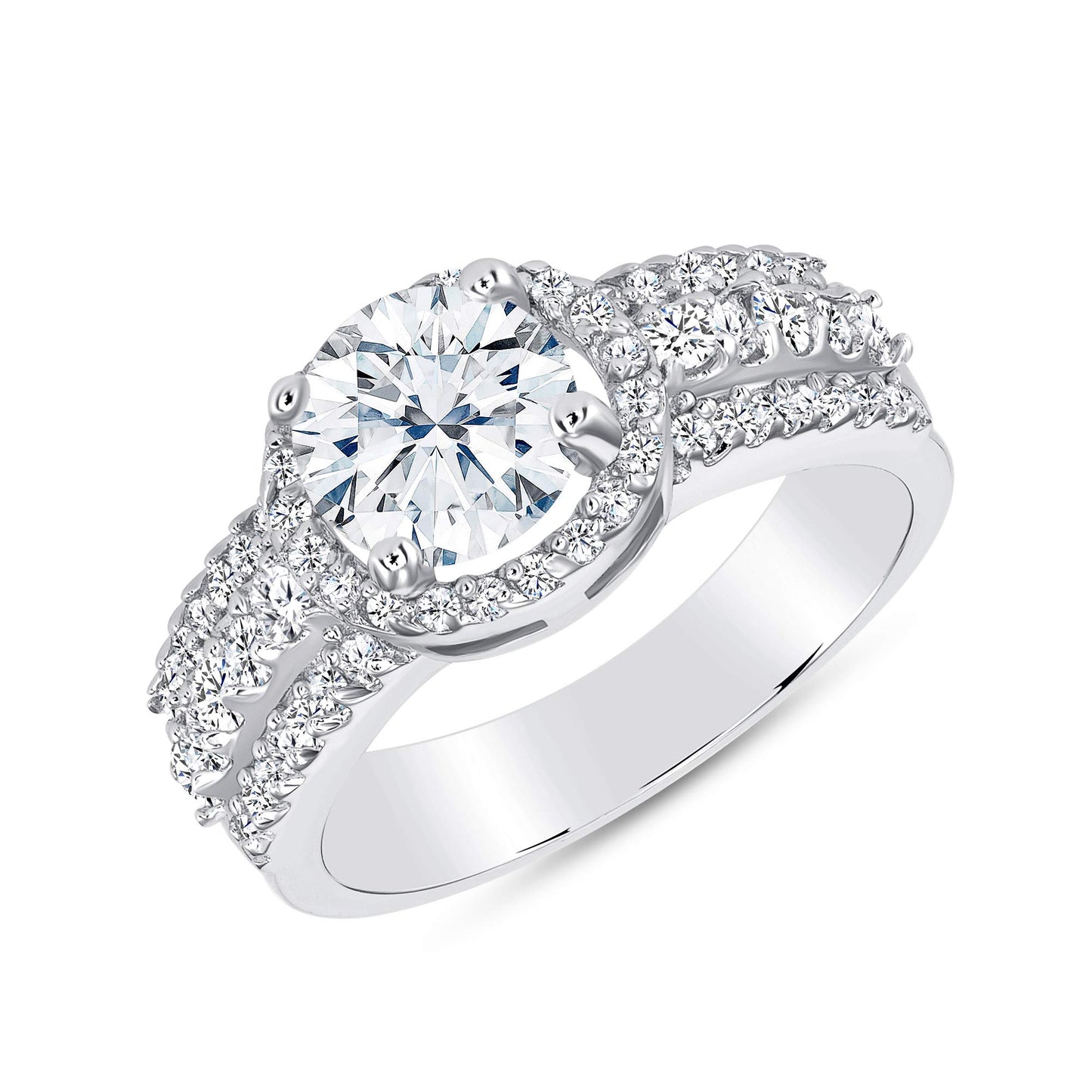 925 Sterling Silver Solitaire Ring