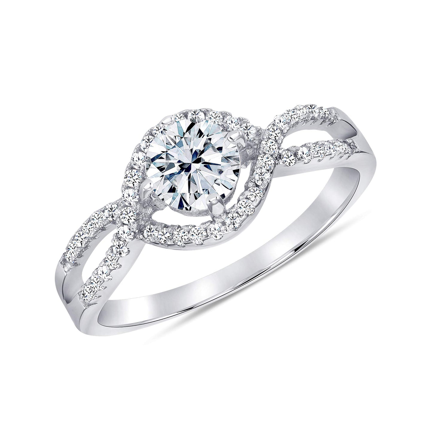 925 Sterling Silver Solitaire Ring