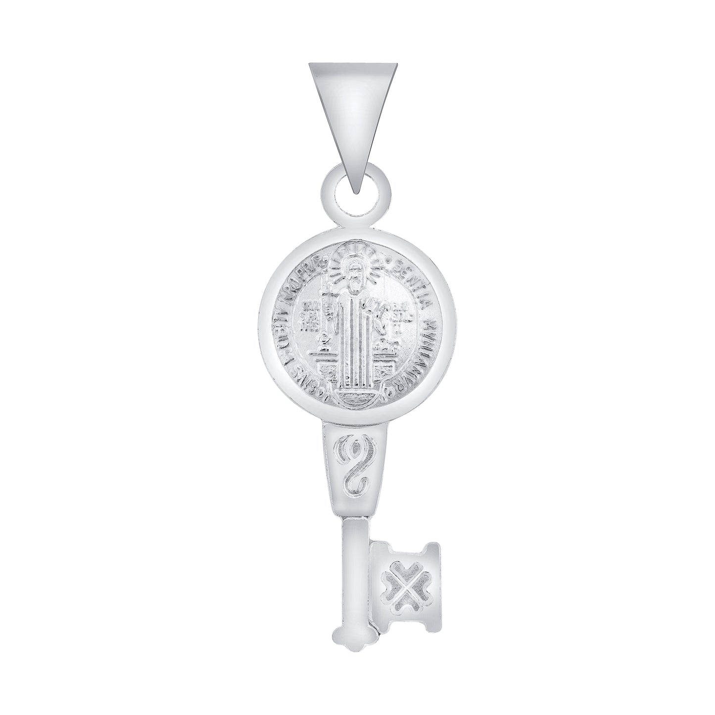 Silver 925 San Benito Key Pendant. SANBKEY01