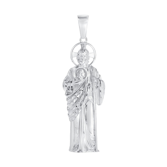 Silver 925 San Judas  (Saint Jude) Pendant. SANJ02