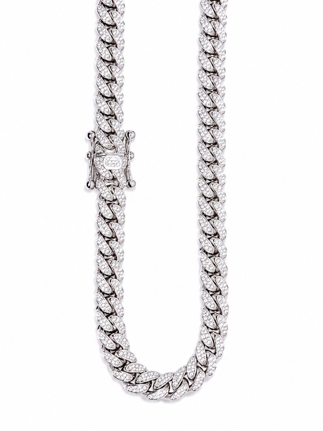 CHAIN - CURB LINK MICRO PAVE STONES