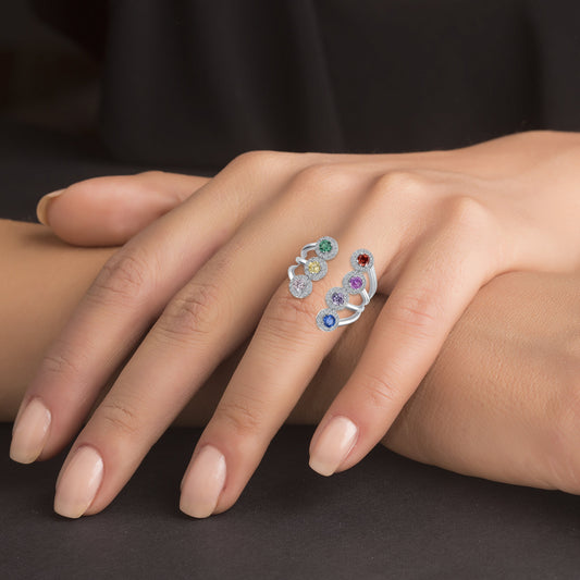 Sterling Silver Wide Designer Band