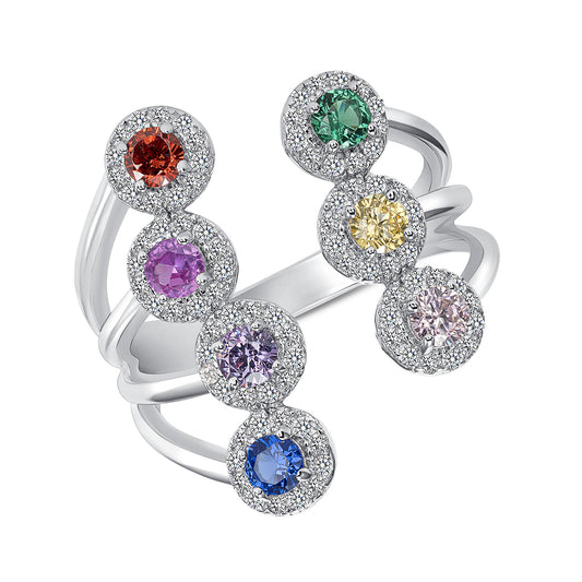 Sterling Silver Wide Designer Band