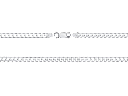 925 Sterling Silver Cuban Chain