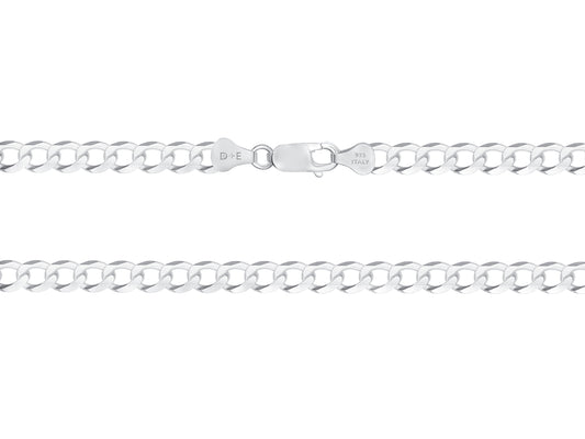 925 Sterling Silver Cuban Chain