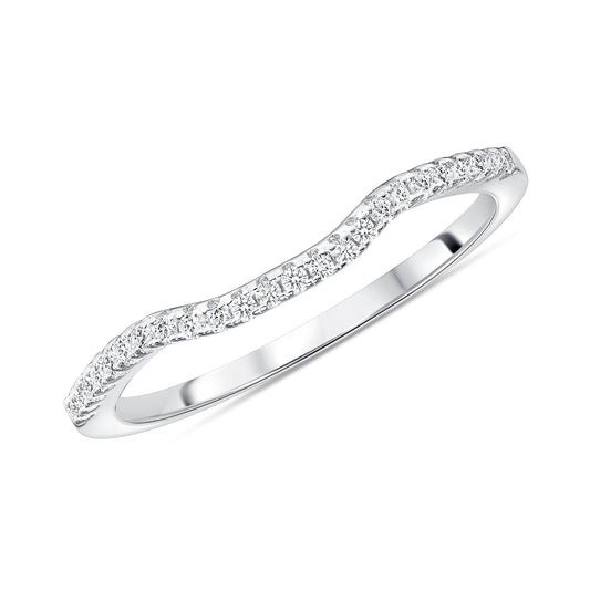 Silver 925 Rhodium Plated Cubic Zirconia Rectangular Bridal Set. KR0204R