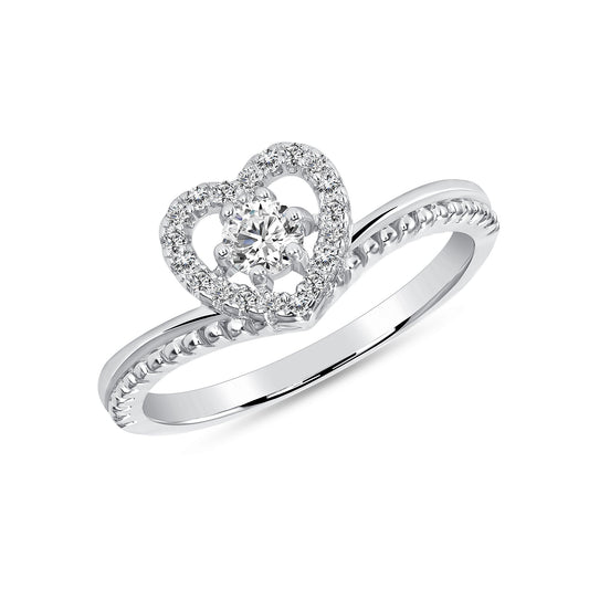Sterling Silver Heart Ring
