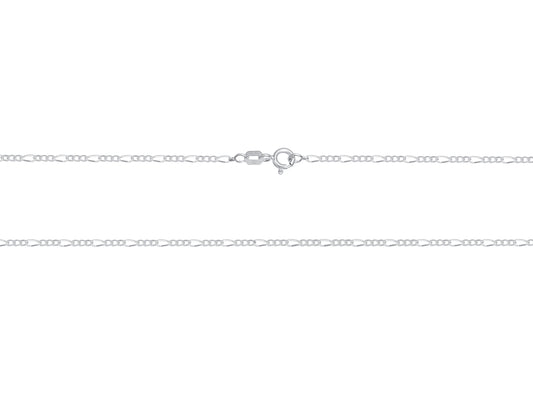 925 Sterling Silver Figaro Chain